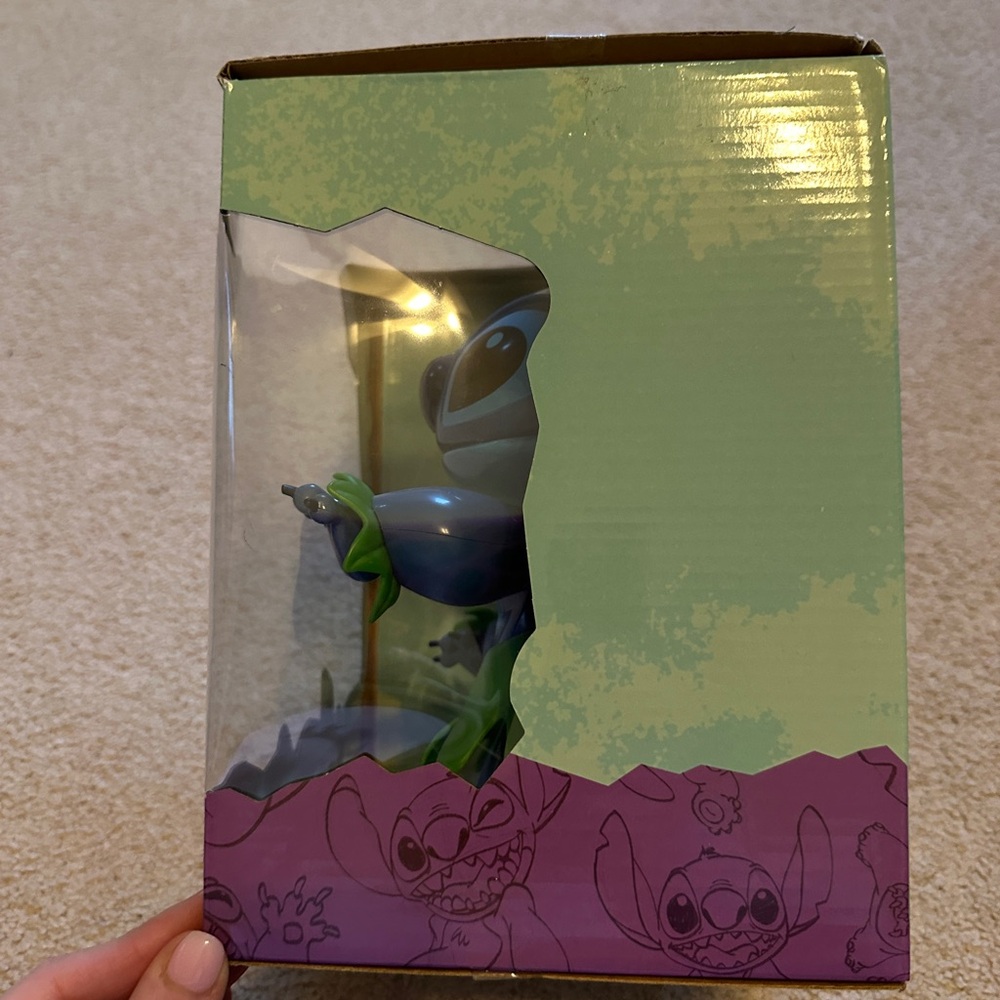 Disney Stitch Dancing Figure in Blue and Green - Picture 4 of 6
